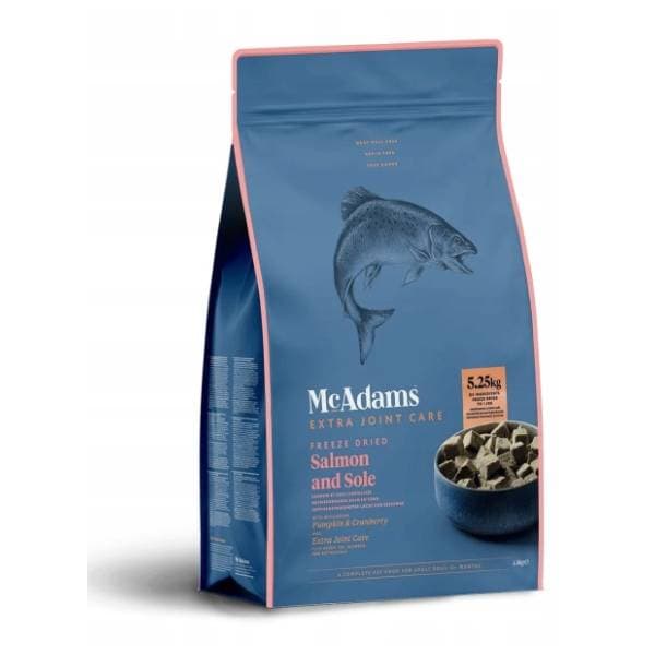 MC ADAMS Raw preserve freeze dried hrana za pse losos 400g 0
