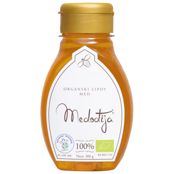 Med MEDOĐIJA Lipov organski 300g 0