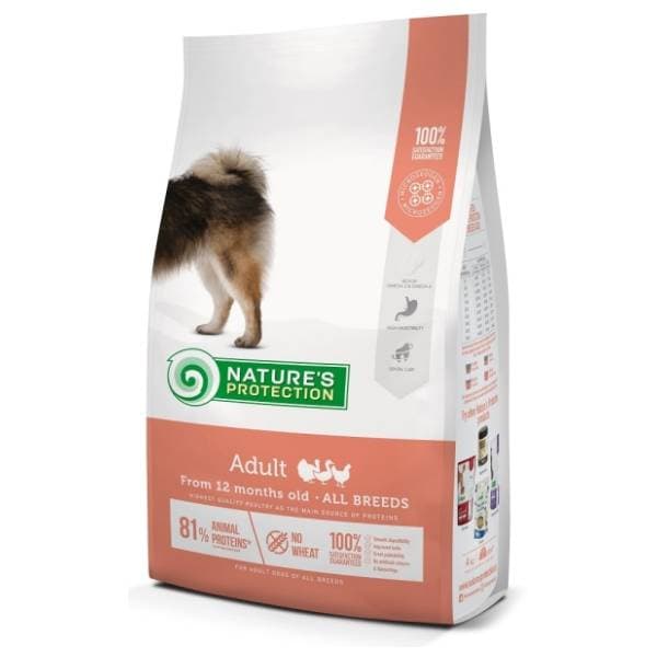 NATURE'S PROTECTION Adult hrana za pse živina 12kg 0