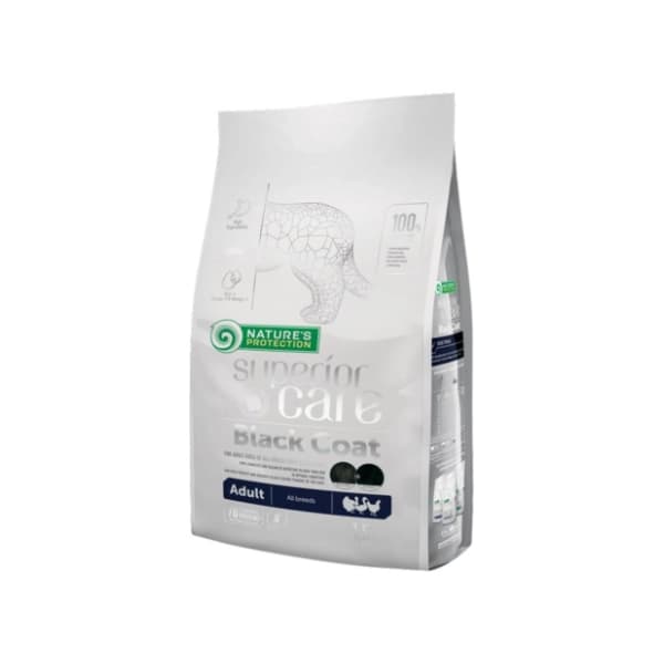 NATURE'S PROTECTION Superior care black coat živina 10kg 0