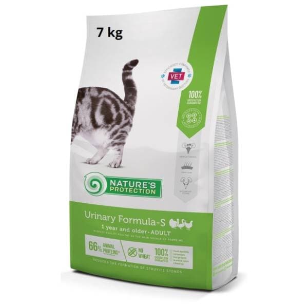NATURE'S PROTECTION Urinary hrana za mačke 7kg 0