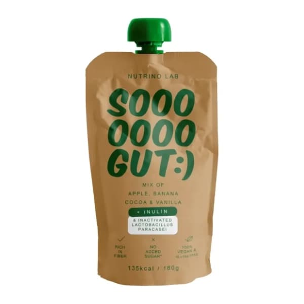 NUTRINO Lab voćni pire Sooo gut apple banana cocoa 180g 0