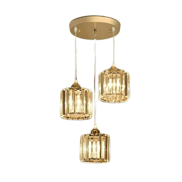 OPVIQ visilica 3x40W E27 Radiosa Gold 0