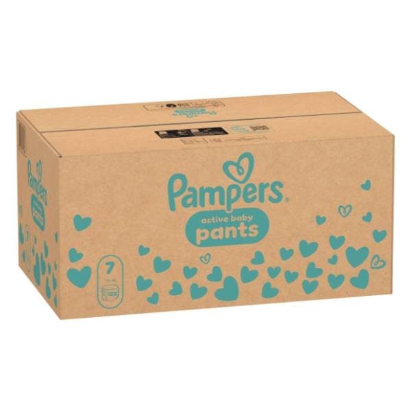 PAMPERS Pants pelene monthly pack 7 128kom 0