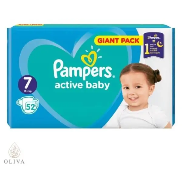 PAMPERS pelene GP 7 52kom 0