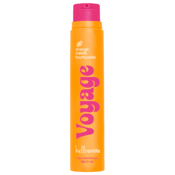 Pasta za zube HELLO SMILE Voyage orange candy 60g 0