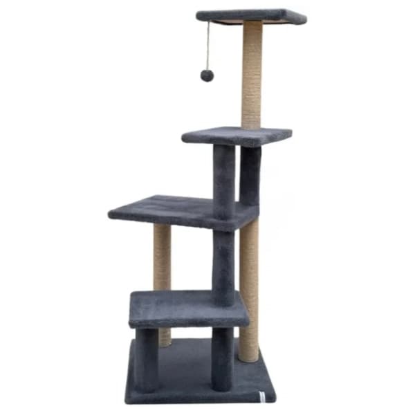 PAWS & WHISKERS Alessi grebalica za mačke antracit 0