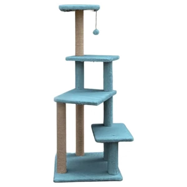 PAWS & WHISKERS Alessi Turquoise grebalica za mačke 0