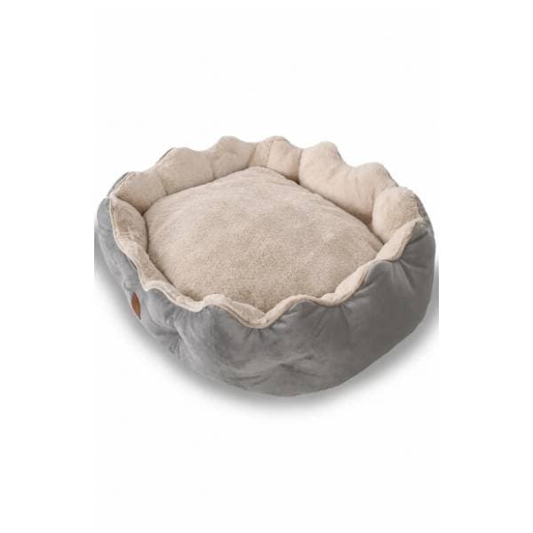 PAWS & WHISKERS Elsa Dog krevet za pse 75x65x25cm sivi 0