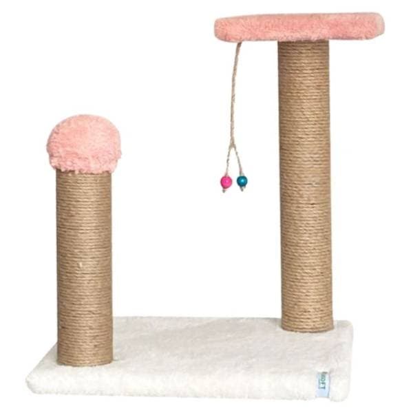 PAWS & WHISKERS Else grebalica za mačke 35x44x28cm roze 0