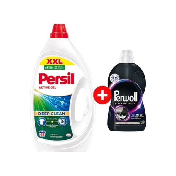 PERSIL Gel deterdžent (2,97l) i PERWOLL tečni deterdžent (1l) 0