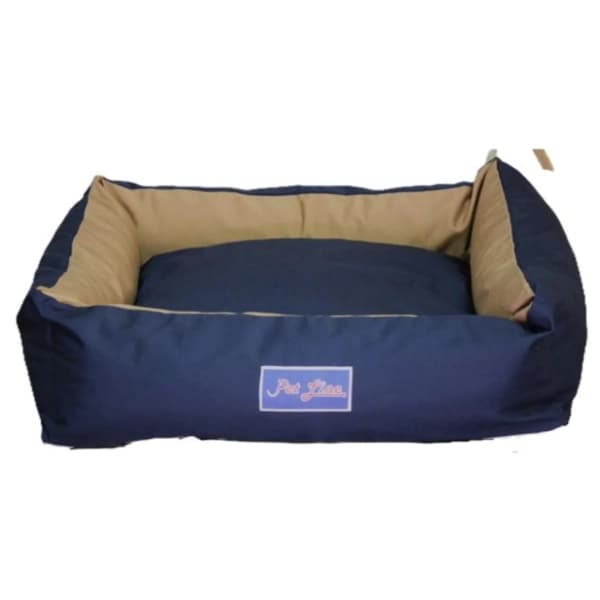 PET LINE krevet za pse 120×90×20cm plavi 0