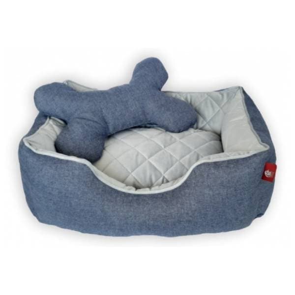 PET TEXTIL Doggy lux krevet za pse 60x80x27cm plavi 0