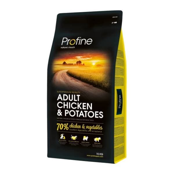 PROFINE Adult hrana za pse chicken potatoes 15kg 0