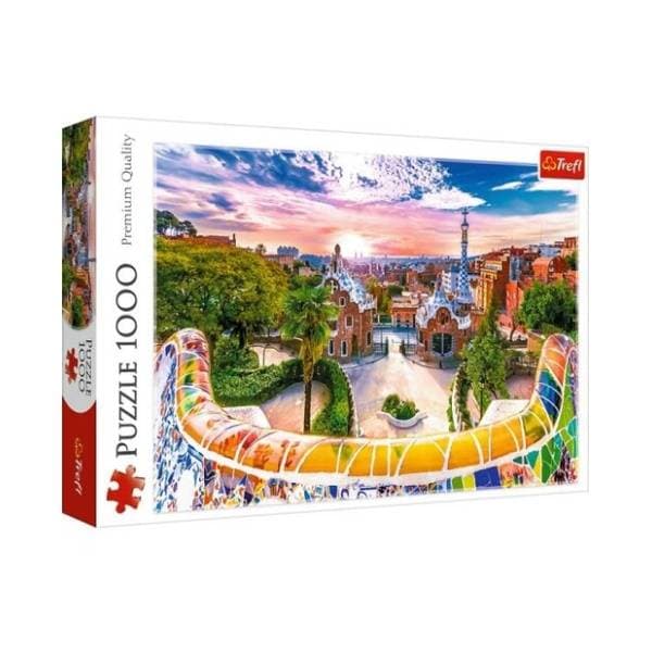 Puzzle Barselona park Guelj 1000 delova TREFL 0