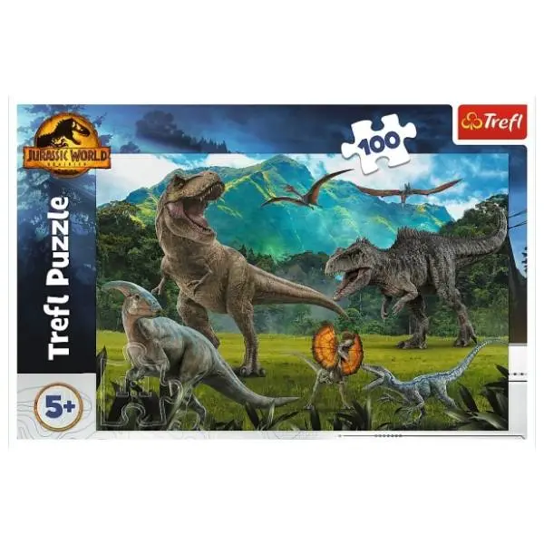 Puzzle Dino svet 100 delova TREFL 0