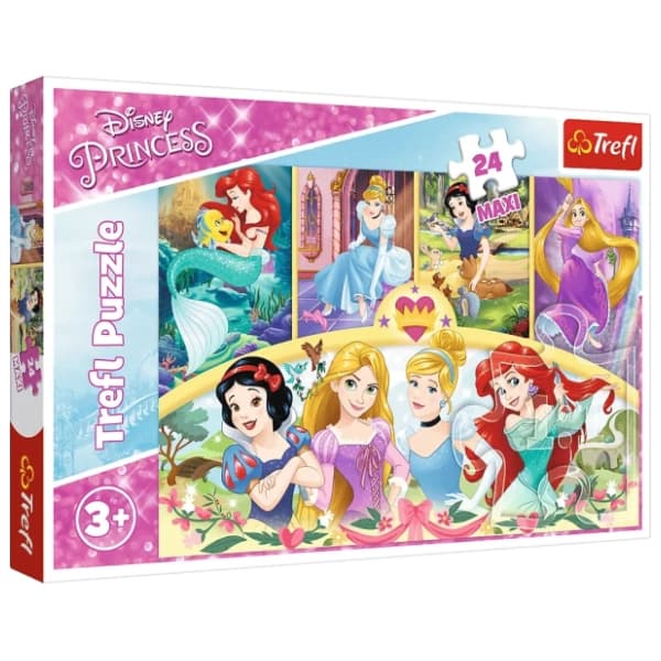 Puzzle Disney princeze 24 dela TREFL 0