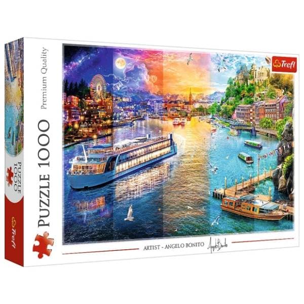 Puzzle Krstarenje rekom 1000 delova TREFL 0