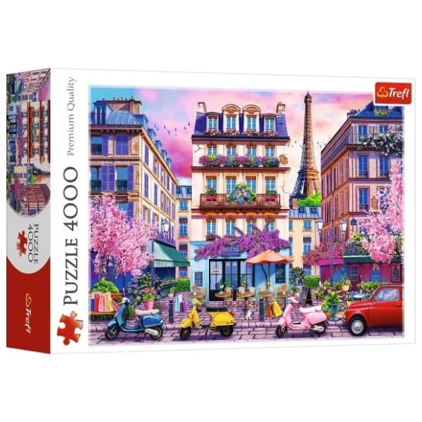 Puzzle Proleće u Parizu 4000 delova TREFL 0