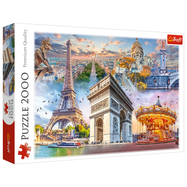 Puzzle Vikend u Parizu 1000 delova TREFL 0
