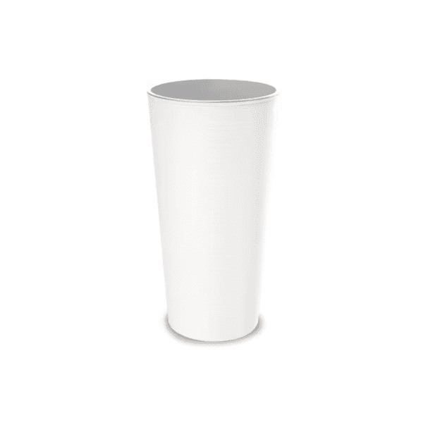 Saksija GARDINO Melrose glamour 30x57cm bela 0