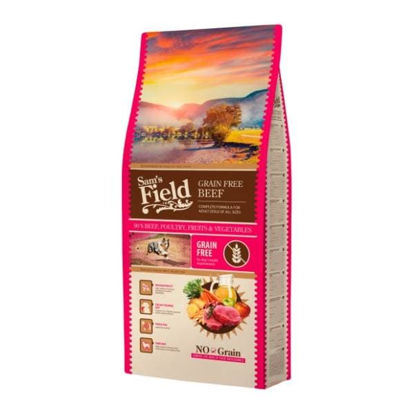 SAM’S FIELD Adult all size hrana za pse govedina 13kg 0