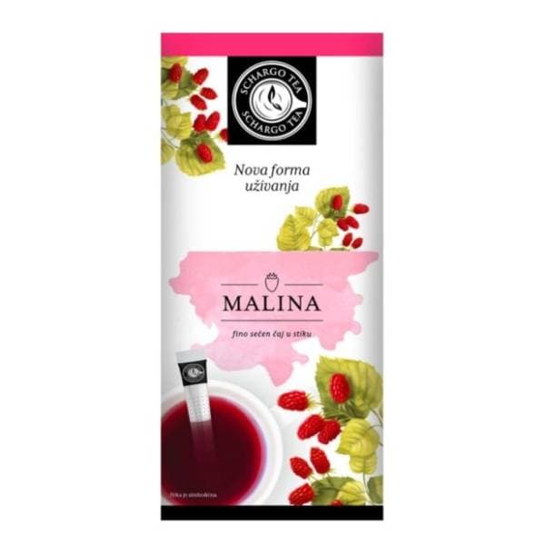 SCHARGO Tea stick čaj malina 45kom 0