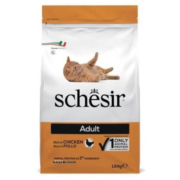 SCHESIR hrana za mačke piletina 400g 0