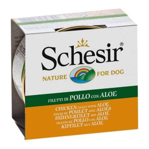 SCHESIR hrana za pse piletina i aloja 150g 0