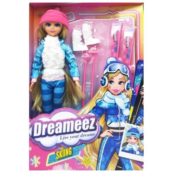 Set sa lutkom Ski DREAMEEZ 0