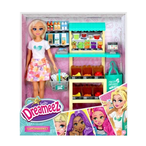 Set sa lutkom Supermarket DREAMEEZ 0
