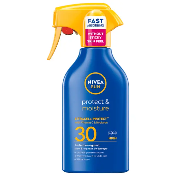 Sprej za sunčanje NIVEA sun protect&moisture SPF30 250ml 0