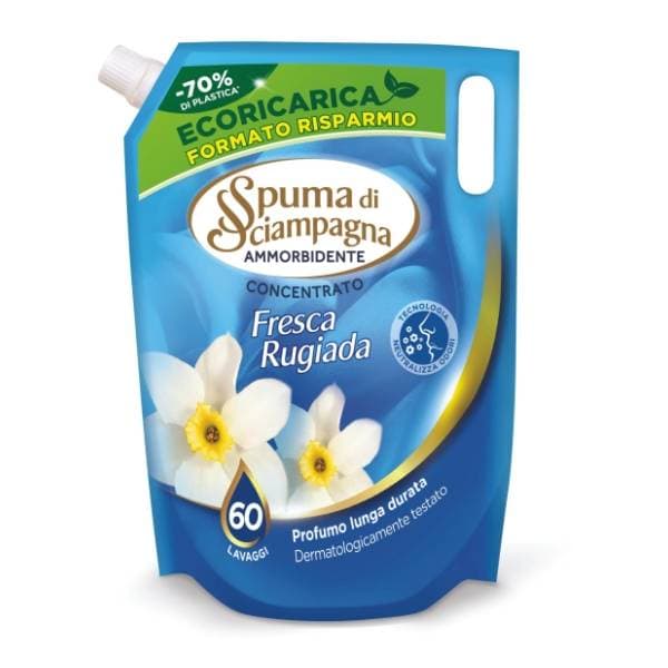 SPUMA DI SCIAMPAGNA Fresca rugiada omekšivač 60 pranja (1,2l) 0