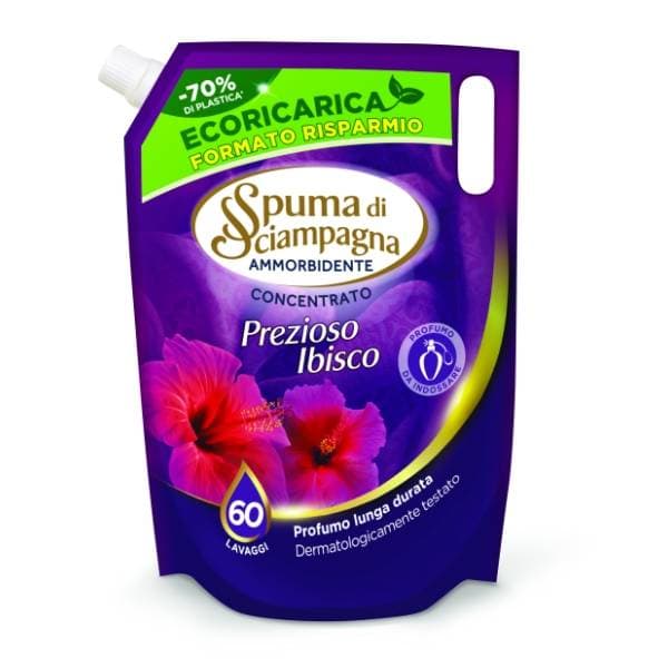 SPUMA DI SCIAMPAGNA Prezioso ibisco omekšivač 60 pranja (1,2l) 0