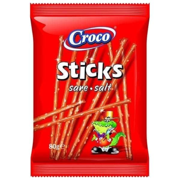 Štapići CROCO slani 80g 0