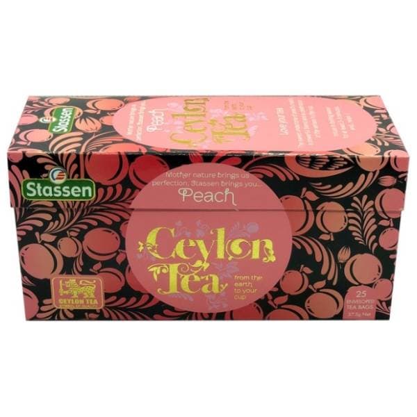 STASSEN Cejlonski čaj breskva 37,5g 0