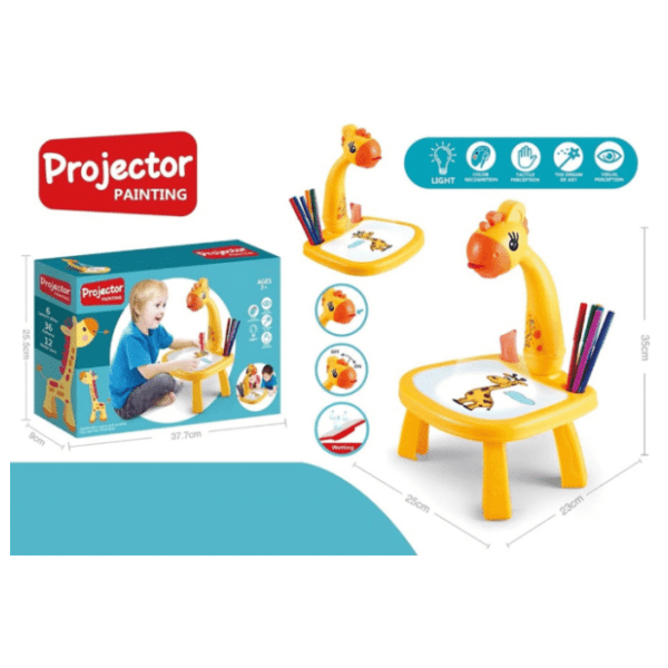 Sto za crtanje sa projektorom žirafa GENERIKA 0