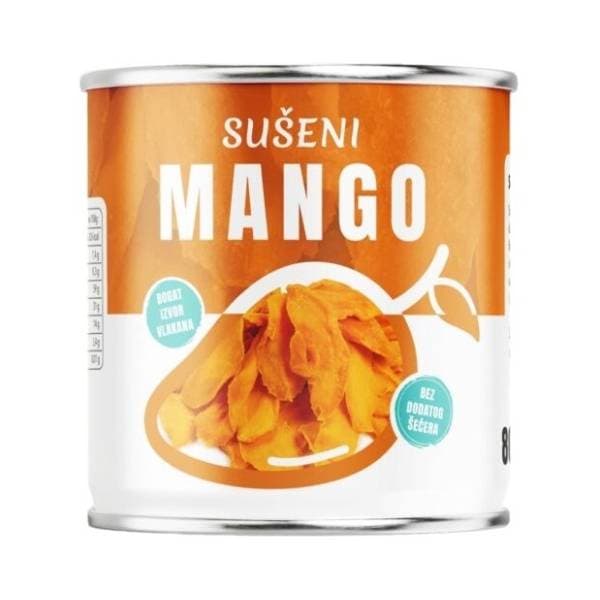Sušeni mango TOP FOOD 80g 0