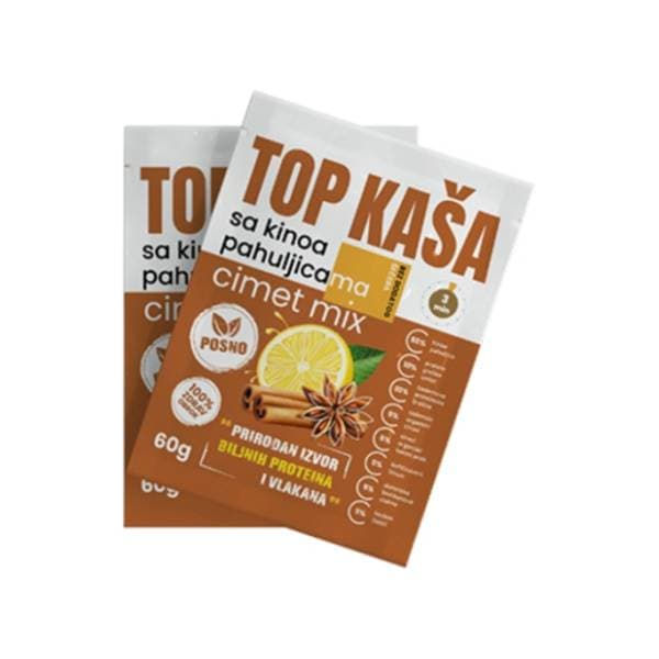 TOP FOOD kaša cimet mix 60g 0