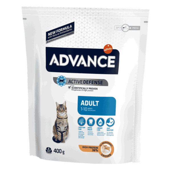 ADVANCE Adult hrana za mačke piletina i pirinač 400g 0