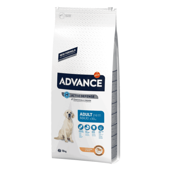 ADVANCE Maxi adult hrana za pse piletina i pirinač 18kg 0