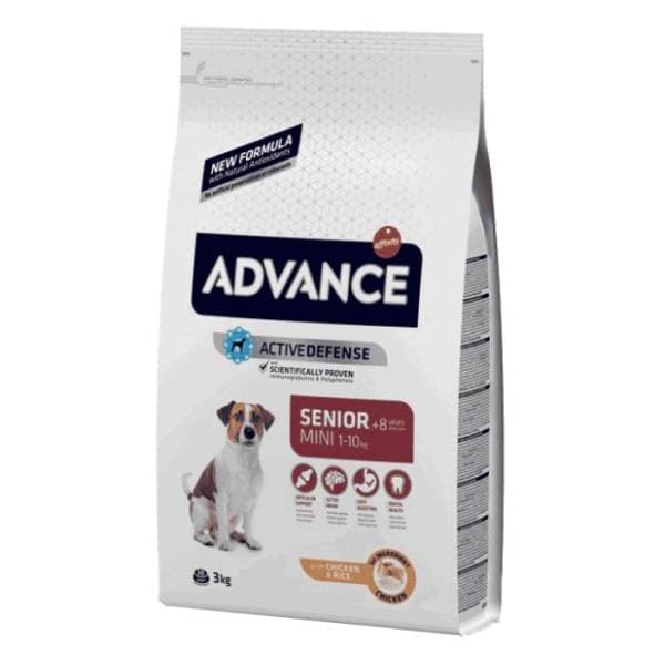ADVANCE Mini senior hrana za pse 3kg 0
