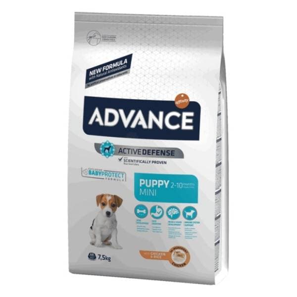 ADVANCE Puppy protect mini hrana za pse 7,5kg 0