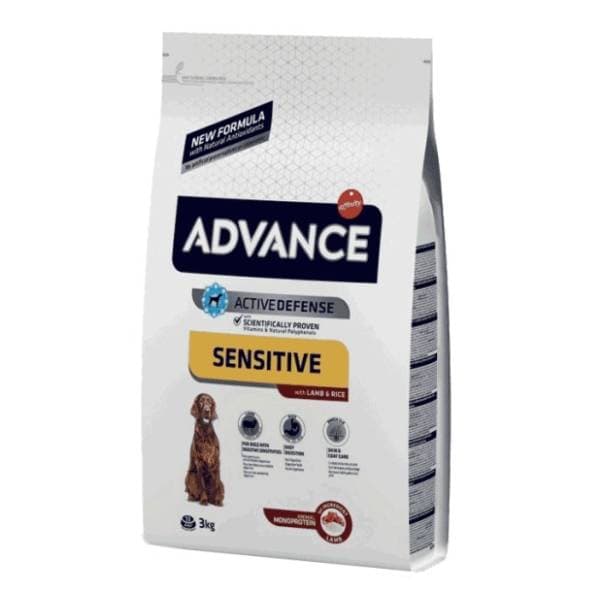 ADVANCE Sensitive hrana za pse jagnjetina i pirinač 12kg 0