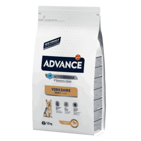 ADVANCE Yorkshire terrier adult hrana za pse 1,5kg 0