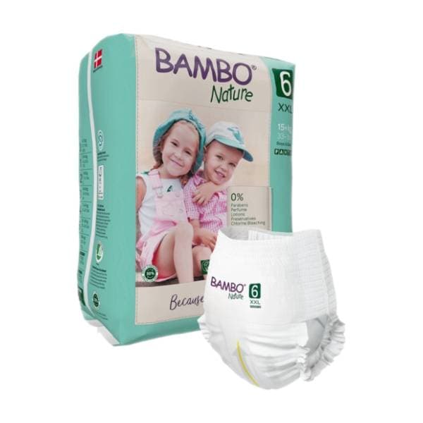 BAMBO pelene nature pants 6 XXL 18kom 0