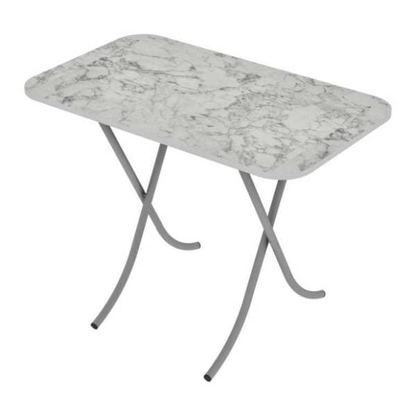 Baštenski sto ALESTA sivi 60×100cm 0