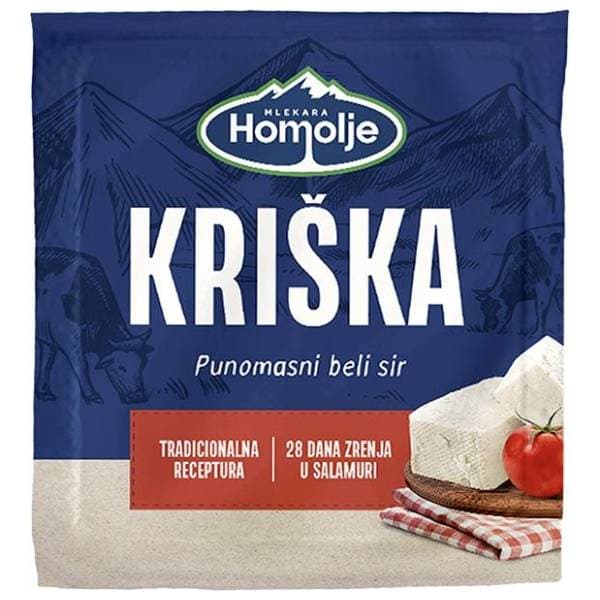 Beli sir MLEKARA HOMOLJE kriška 200g 0