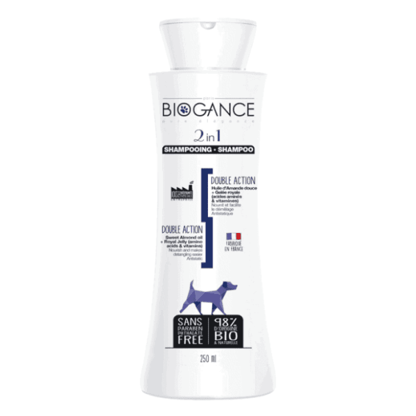 BIOGANCE šampon i regenerator za pse 2u1 250ml 0