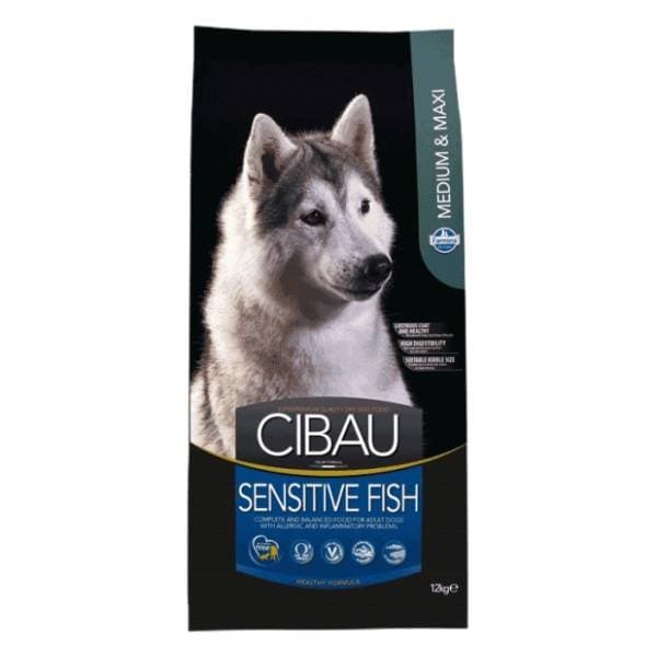 CIBAU Medium & maxi sensitive hrana za pse riba 2,5kg 0